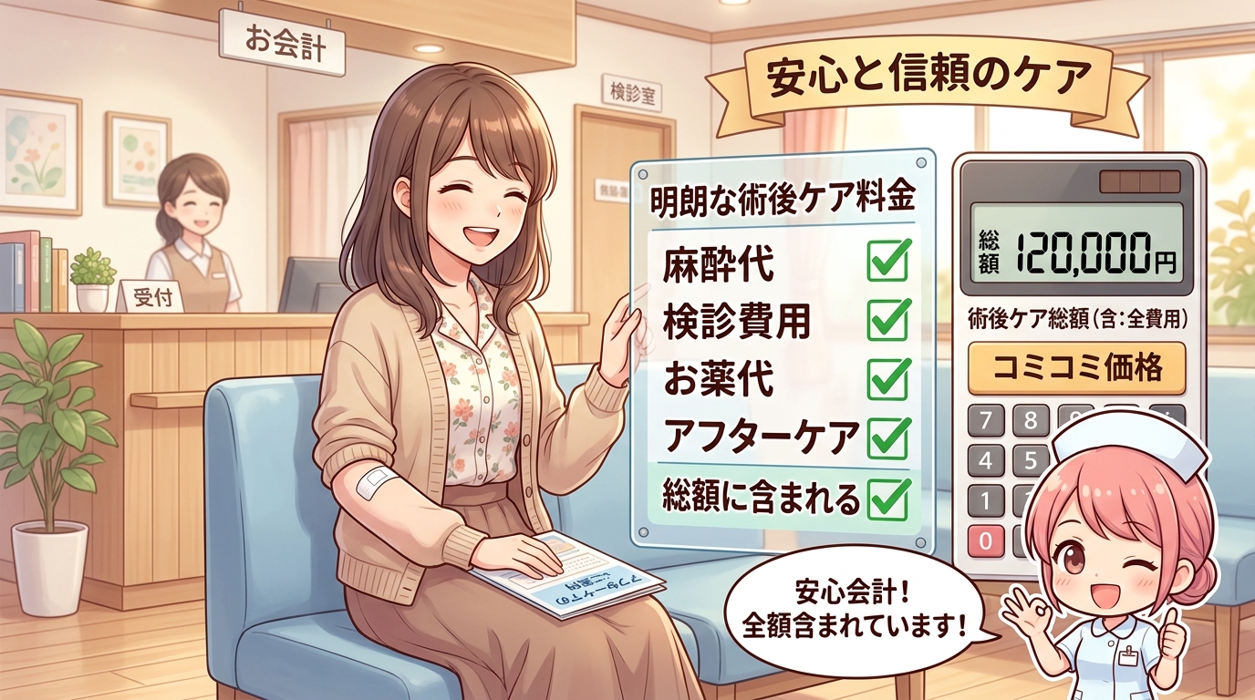 安心と信頼のケア、術後ケア料金の解説