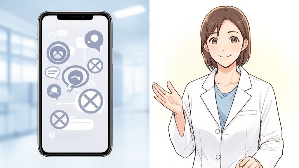 ネット上の悪評や噂の真相について解説する医師